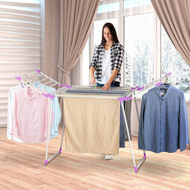 Leifheit pegasus 200 deluxe mobile indoor clothes airer hot sale